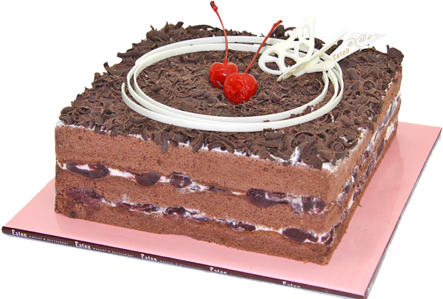 Black Forest Elegance - Chocolate Cake (1024x768), Png Download