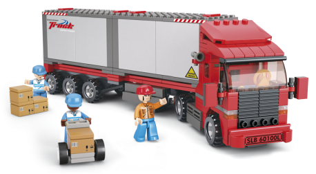 Sluban Fra Sbdanmark Er Et Godt Alternativ Til De Dyre - Sluban Building Blocks Town Series Container Truck (500x343), Png Download