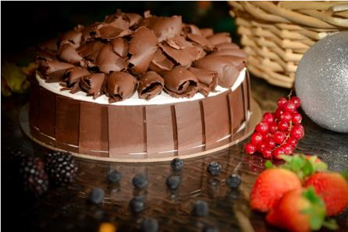 Black Forest Cake 1kg - Black Forest Gateau (500x500), Png Download
