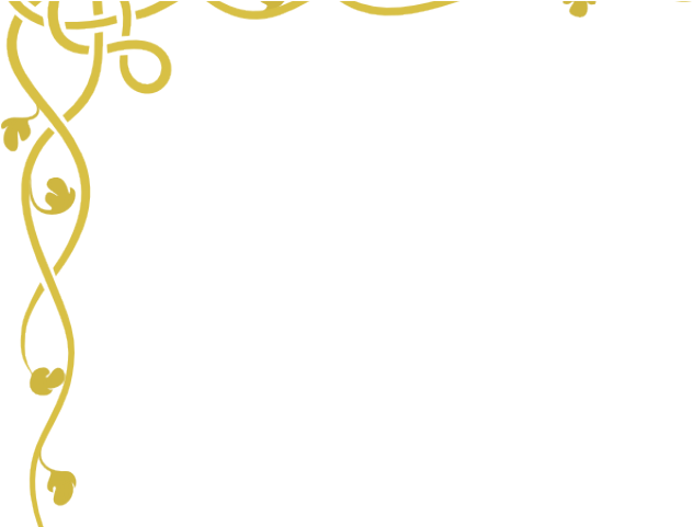 Scroll Clipart Gold - Simple Paper Borders Designs (640x480), Png Download