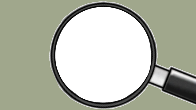 Magnifying Glass (640x360), Png Download