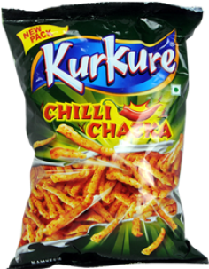 Buy Kurkure Namkeen Red Chilli Chatka 50gms Online - Kurkure Hyderabadi Hungama, 98g (365x365), Png Download
