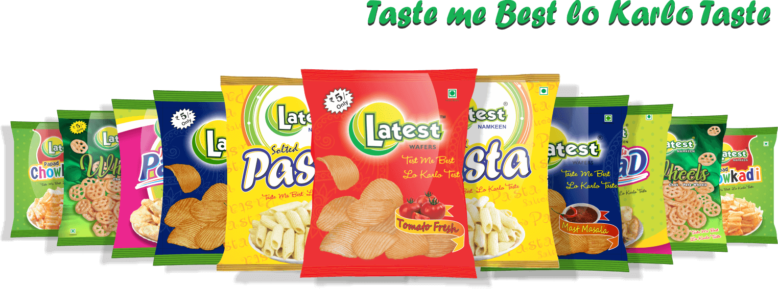 Potato Chips Clipart Namkeen - Potato Chip (1523x567), Png Download