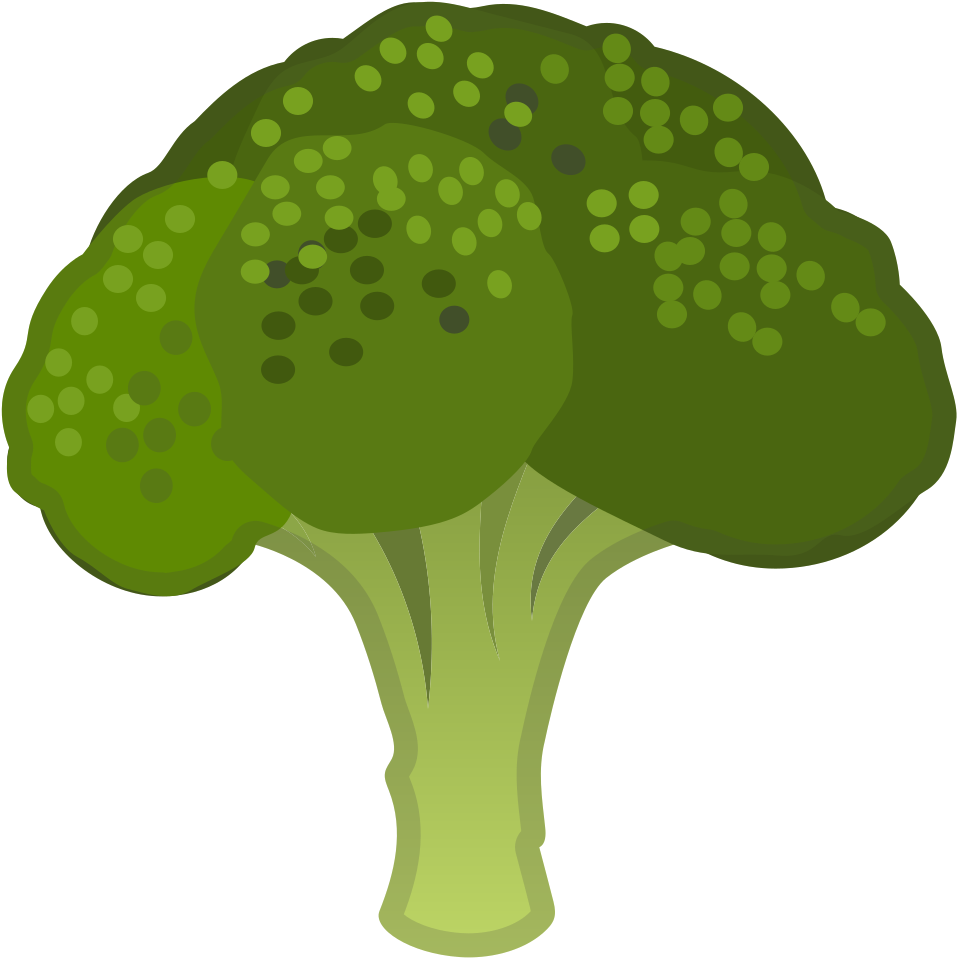 Download Svg Download Png - Emoji Broccoli Png (1024x1024), Png Download