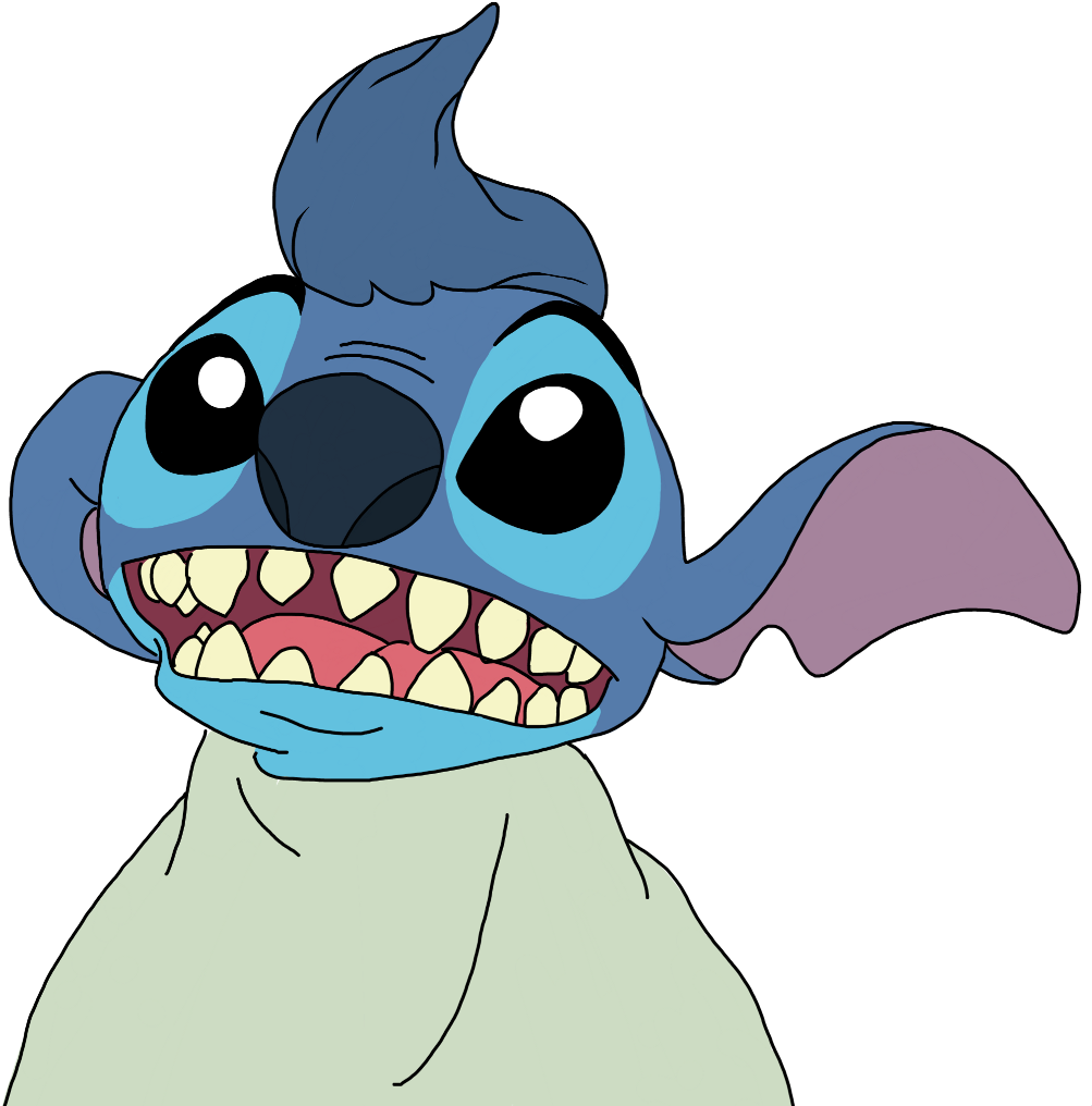 Stitch Liloandstitch Disney Cartoon Blue Alien Monster - The Walt Disney Company (1026x1024), Png Download