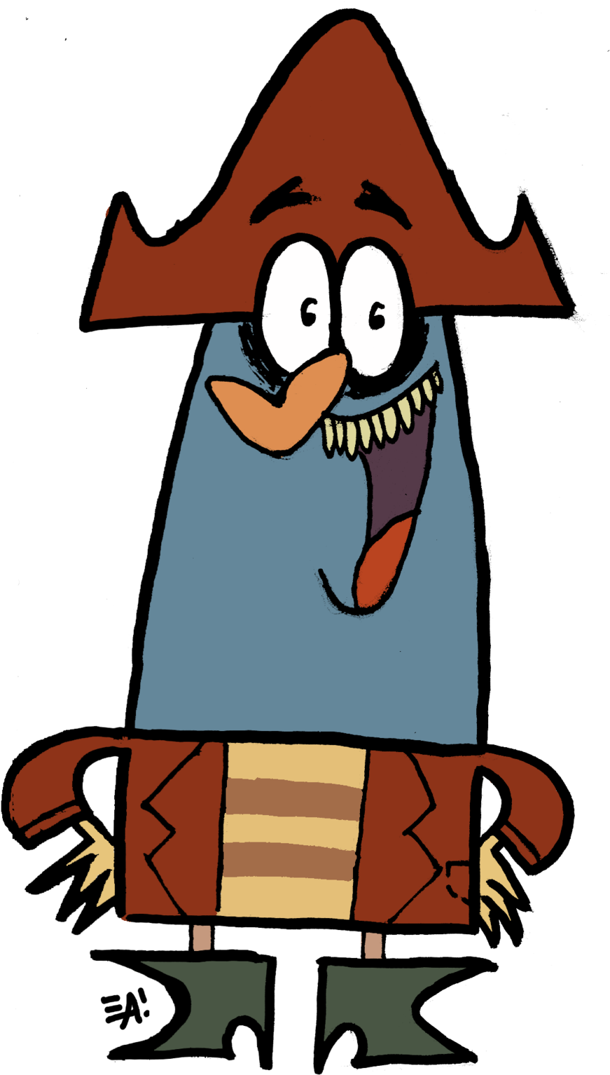 Captain K Nuckles T Shirt By Earlyapplesmagee-d30b2vw - Flapjack Captain K Nuckles (900x1548), Png Download