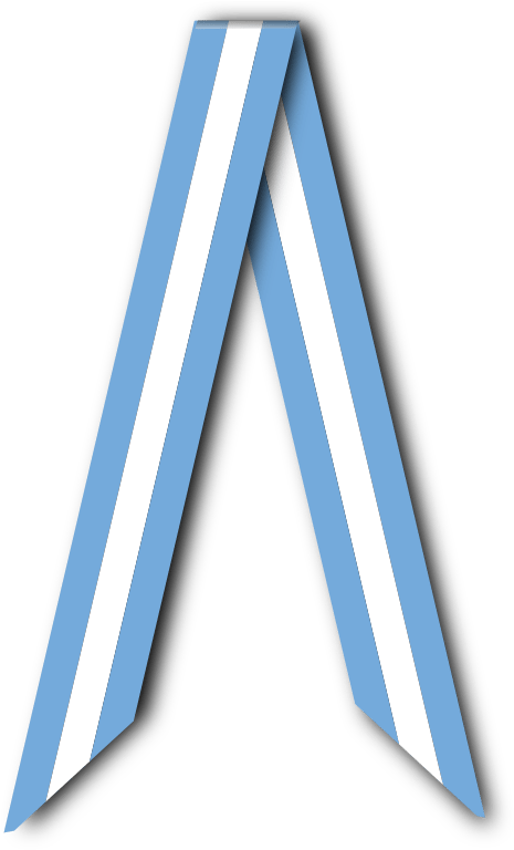 An “ - Cinta Bandera Argentina Png (768x768), Png Download