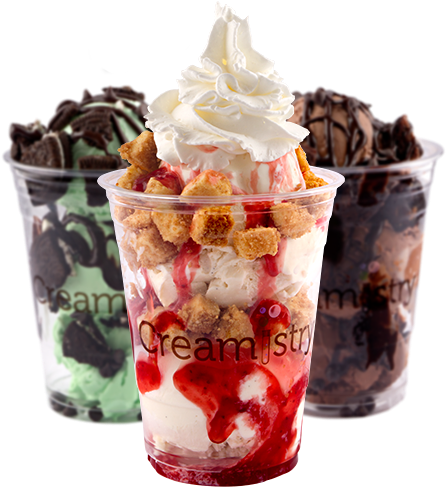 Creamistry Creations - Creamistry Bakersfield (459x504), Png Download