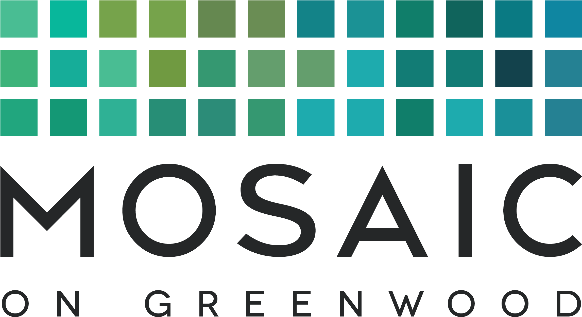 Mosaic Apartments Logo - Zorn Palette Colors (2390x1285), Png Download