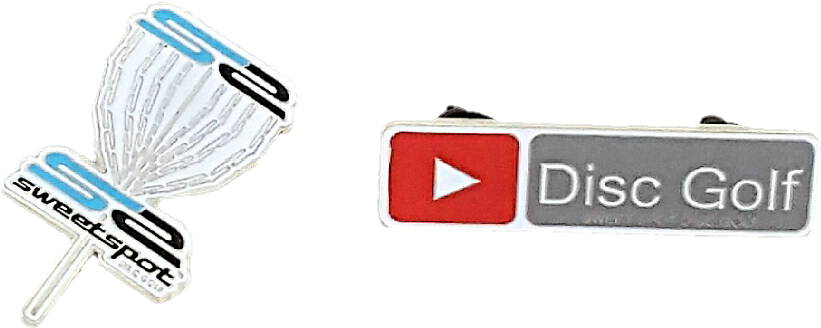 Disc Golf Pin Soft Enamel - Disc Golf (1067x1067), Png Download