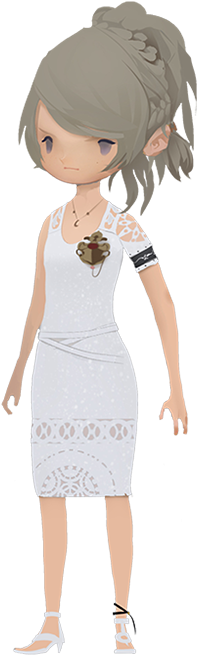 Final Fantasy Xv - Ffxv Pocket Edition Lunafreya (268x685), Png Download