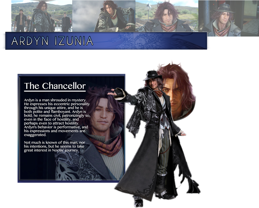 [ Img] - アーデン・イズニア アクリルスタンド 「ファイナルファンタジーxv×square Enix Cafe (1080x876), Png Download