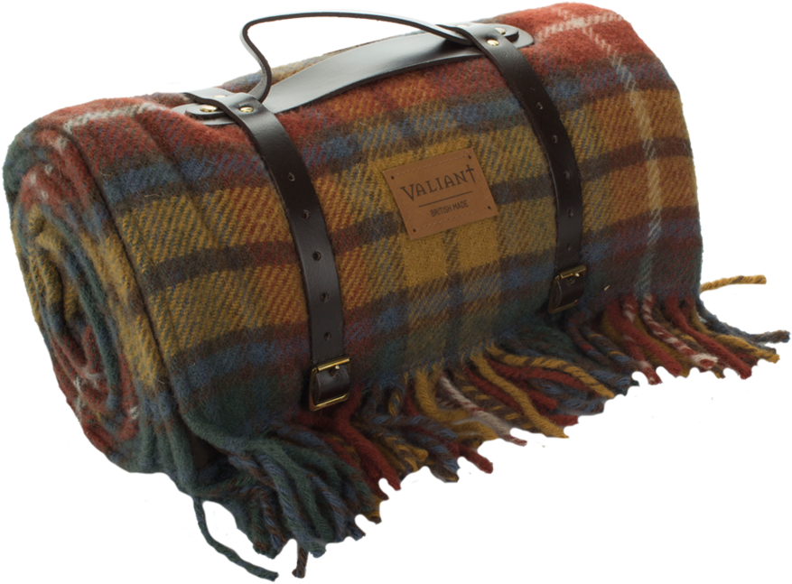Angled View Of Valiant Windermere Antique Brown Yellow - Tartan (900x900), Png Download
