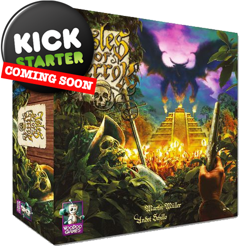 Isles Of Terror Explorer Edition - Board Game (500x500), Png Download