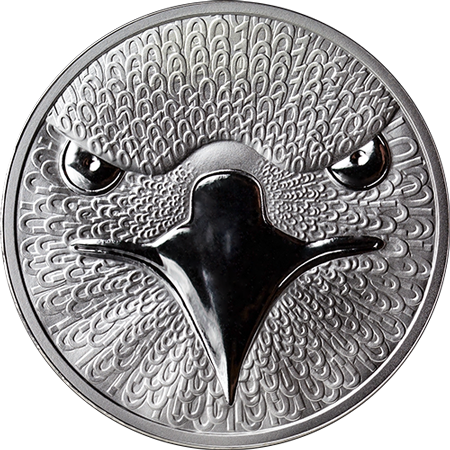 Sol Noctis Binary Eagle Back - Emblem (450x450), Png Download