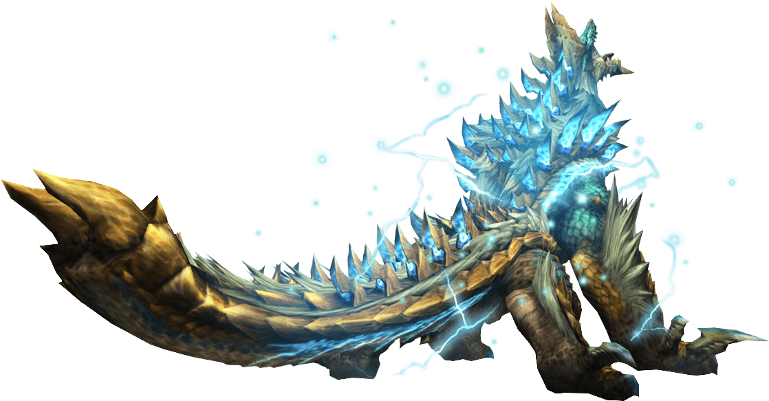 First, I Began With The Weapons - Monster Hunter Zinogre Png (1181x636), Png Download