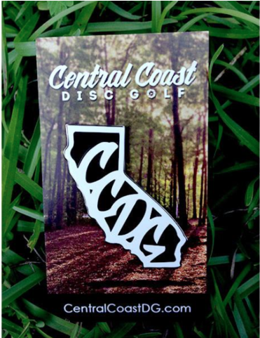 Ccdg Disc Golf Pin - Poster (477x480), Png Download