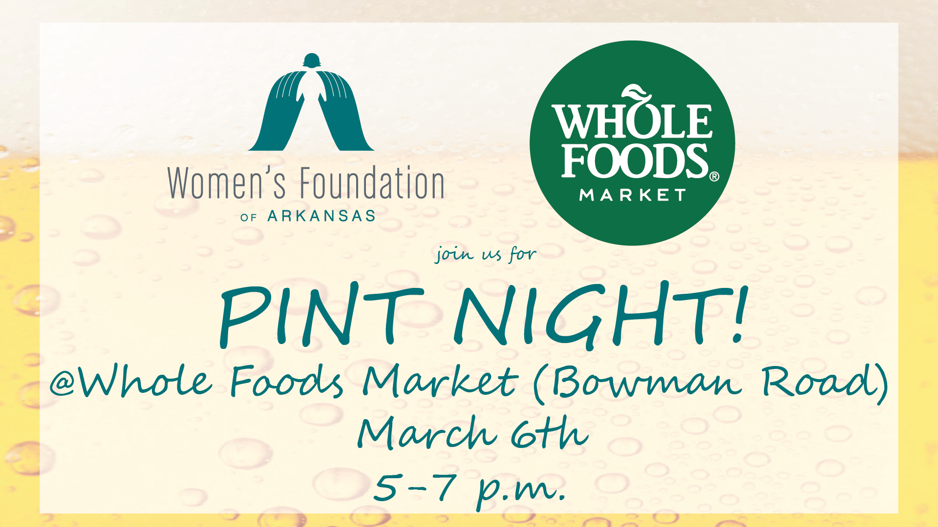 Whole Foods Pint Night - Whole Foods Market (1920x1080), Png Download