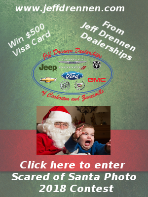 Scared Of Santa - Flyer (300x400), Png Download