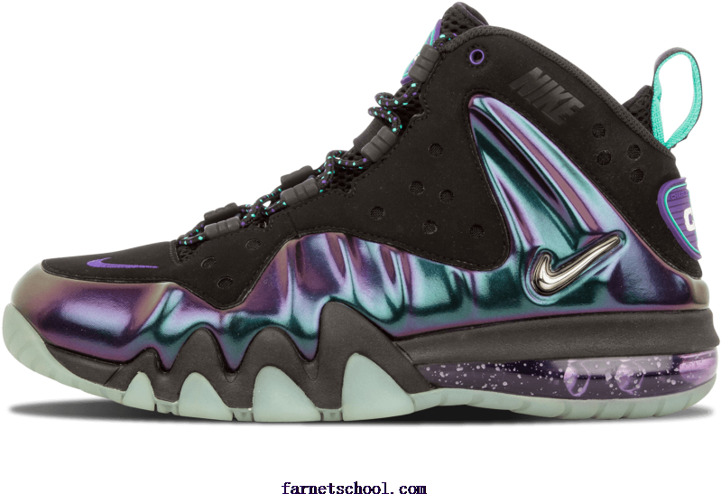 Mens Nike Barkley Posite Max Shoes Black,black Nubuck, - Nike Barkley Posite Max 9.5 Shoes Black 555097 003 (1000x600), Png Download