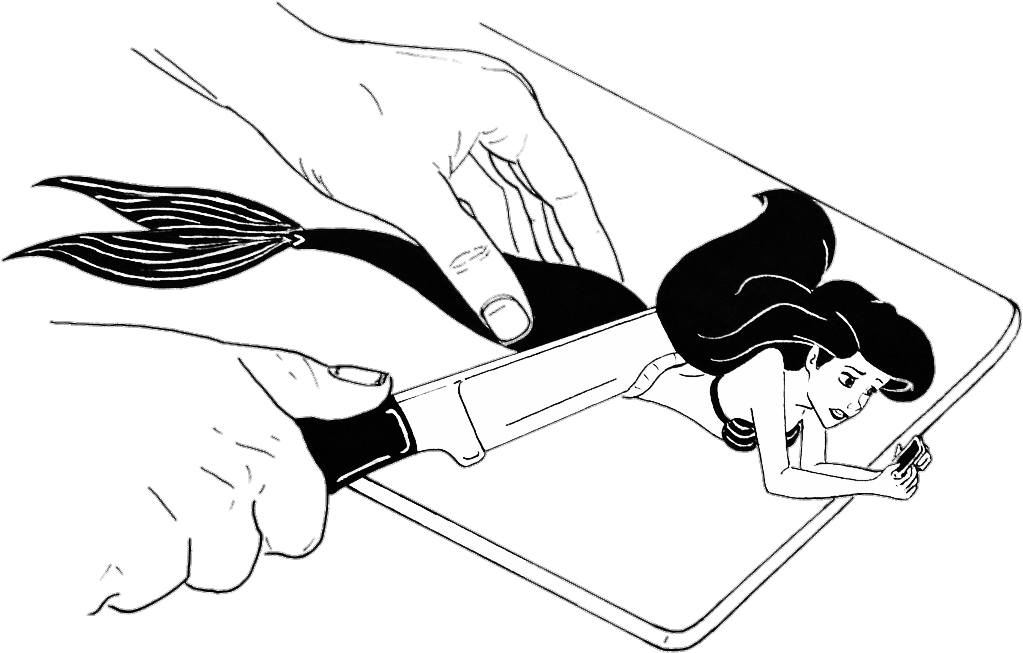 Report Abuse - Mermaid Sushi (1080x796), Png Download