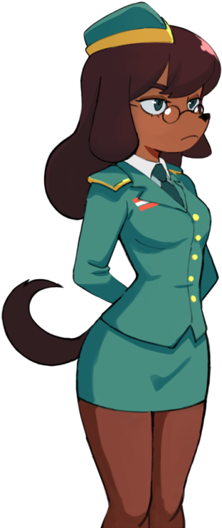 First Piece Of Commissioned Work, Character Design - Number (459x750), Png Download