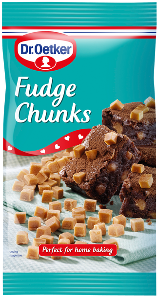 Fudge Chunks Have A Rich, Creamy Flavour And Can Be - Dr Oetker (636x636), Png Download