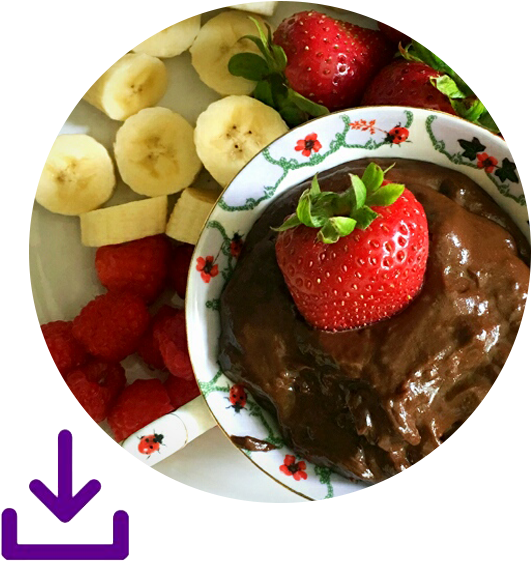 Sunflower Fudge Fruit Dip Recipe - Butternut Squash (579x578), Png Download