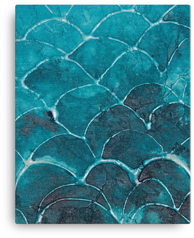 Mermaid Scale Png Svg Black And White Library - Library (1000x1000), Png Download