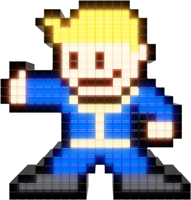 Pdp Pixel Pals - Vault Boy Pixel Pals (800x800), Png Download