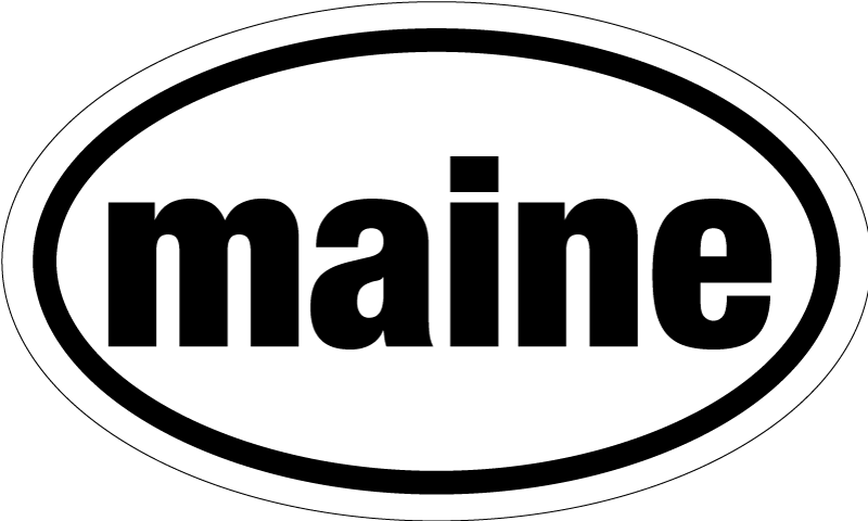 Maine Euro Bumper Sticker Contemporary - Pinnacle Financial Logo Png (800x480), Png Download
