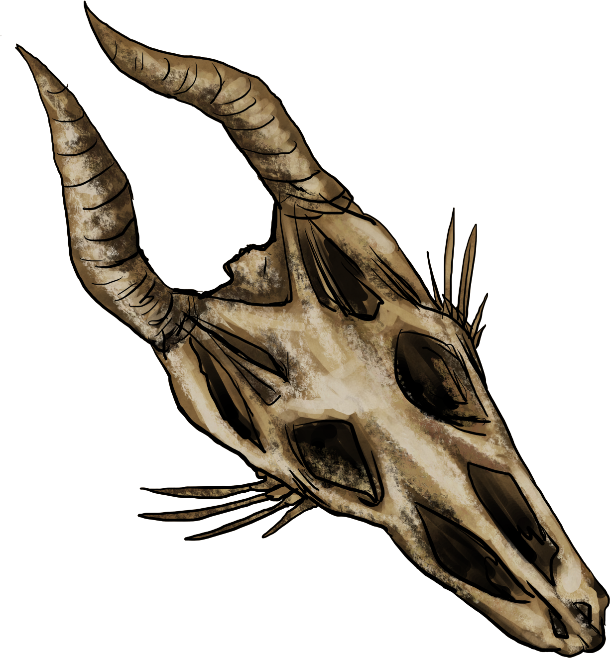 Improved Levels Graphics For Age Of Fear - Skull (1550x1550), Png Download