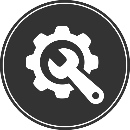 Gray Social Media Icons Png (500x500), Png Download