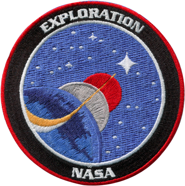 Nasa Exploration Patch - Nasa Patch (600x600), Png Download
