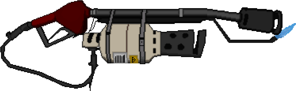 Team Fortress 2 Flamethrower - Tf2 Flamethrower (1200x450), Png Download