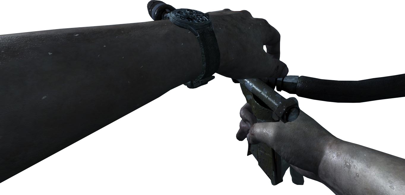 M2 Flamethrower Opening Valve Waw - Cod Waw M2 Flamethrower (1364x657), Png Download
