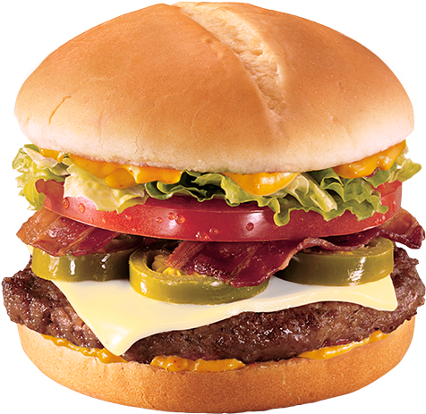 Flamethrower Grillburger™ - Cheeseburger (600x600), Png Download