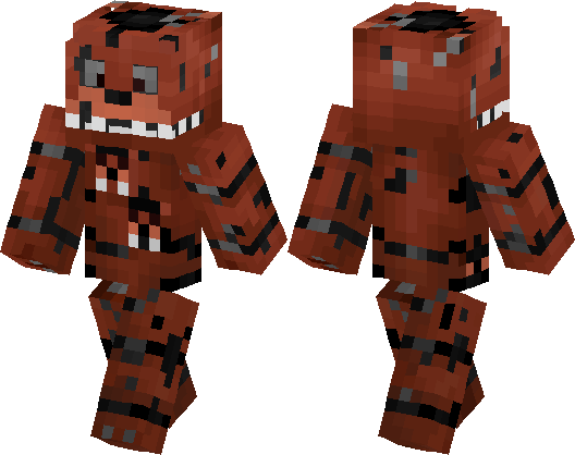 Herobrine Zombie Minecraft Skin (528x418), Png Download