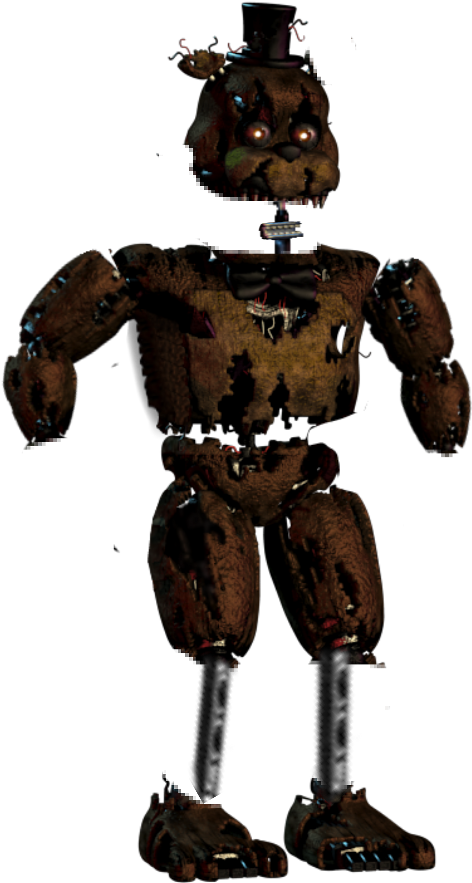 Freetoedit Ignited Nightmare Freddy - Nightmare Ignited Ignited Freddy (1024x1024), Png Download