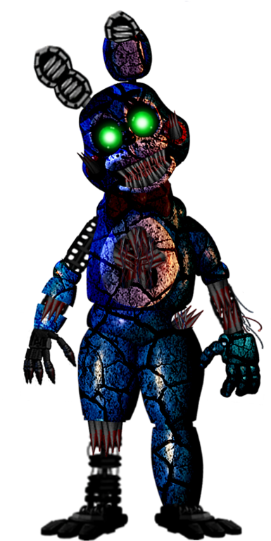 Nightmare Classic Bonnie Pictures To Pin On Pinterest (800x854), Png Download