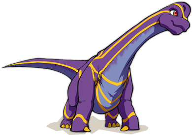 Img Brachio 1 - Fossil Fighter Frontier Vivosaurs (400x319), Png Download