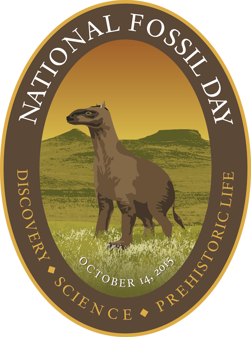 Oval Format National Fossil Day 2016 Artwork - National Fossil Day Logo (814x1093), Png Download