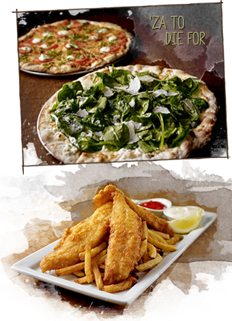 White$13 - - Fish And Chips (340x469), Png Download