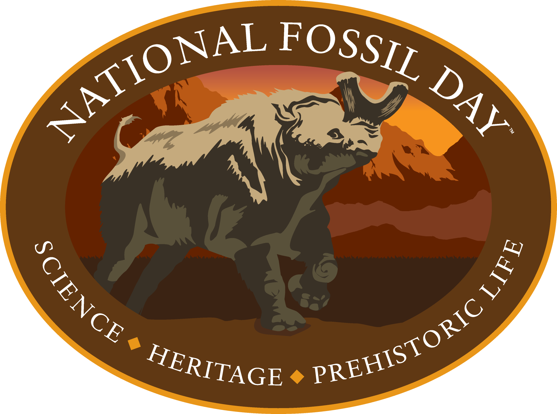 National Fossil Day Logo - Sue (1880x1400), Png Download