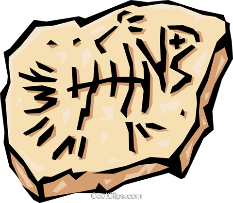Fossil Royalty Free Vector Clip Art Illustration - Fossil Record Clip Art (480x419), Png Download