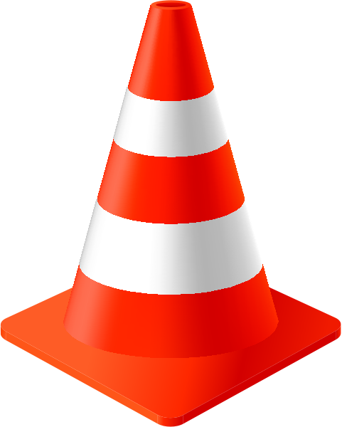 Traffic Cone Red - Parking Cone (481x600), Png Download