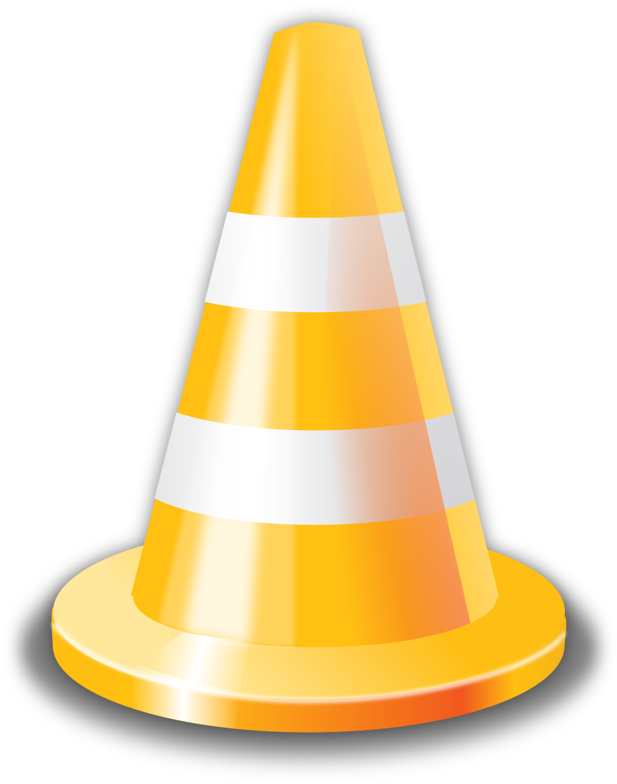 Open - Yellow Cone Clipart (1000x1248), Png Download