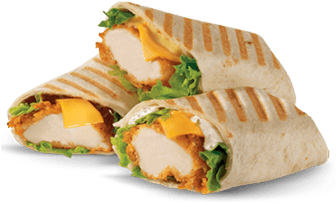 Chicken Tenders Wrap - Hardee's (350x350), Png Download