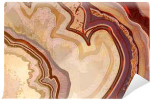 Cross Section Of Agate Crystal, Abstract Texture, Light - Background Maroon Marble (400x400), Png Download
