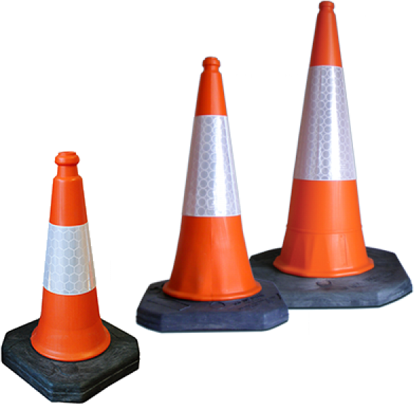 Mastercone 50cm Traffic Cones - Small Traffic Cone (600x600), Png Download